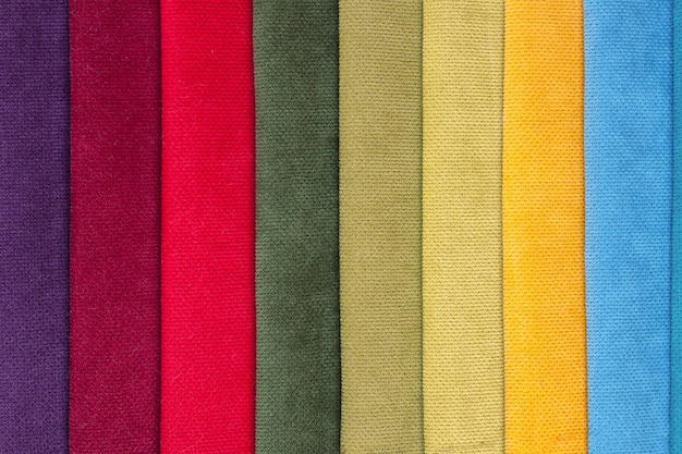 Colored tissue samples