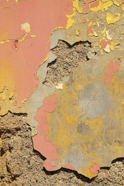 Colored Vintage Peeling Texture