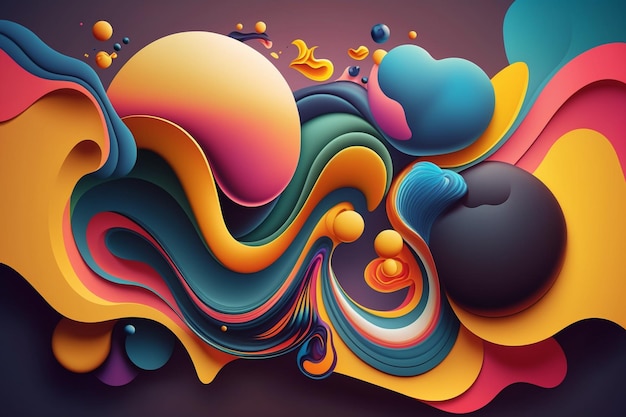 Colorful Abstract Air