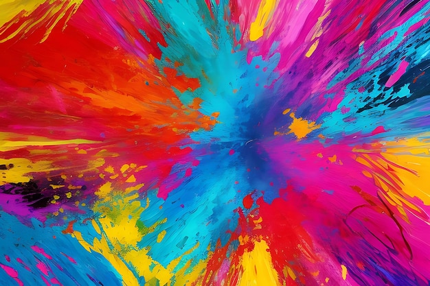 Colorful abstract art background