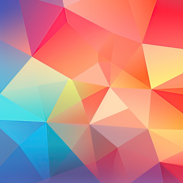 Colorful abstract background in blue and red color