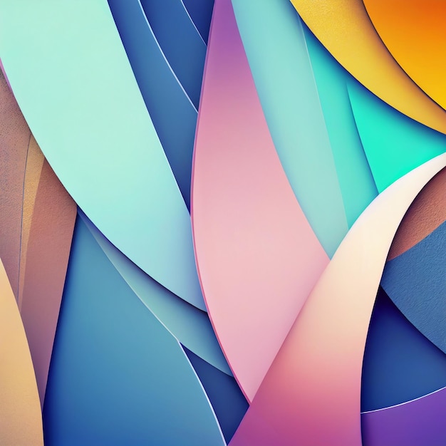 Colorful abstract background blue wallpaper with abstract
shapes