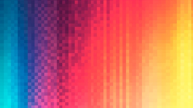 Photo colorful abstract background generative ai