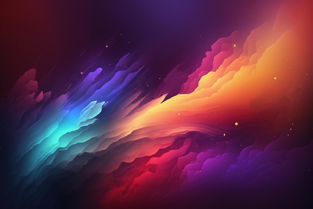 colorful abstract background gradient , ai generated