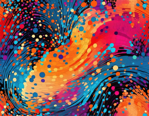 colorful abstract background illustration design