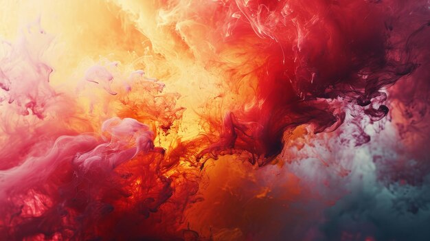 Colorful abstract background Smoke and fog wallpaper