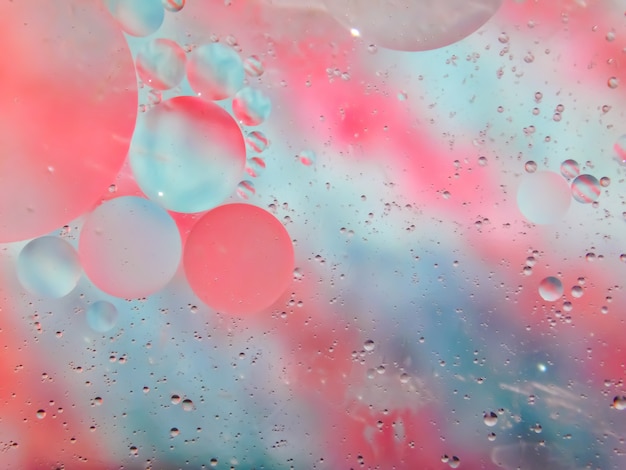 Colorful abstract background texture with water drops.