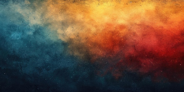 Colorful abstract background in warm tones of red orange fog smoke gradient wallpaper