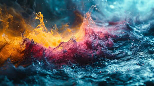Цветный абстрактный фон Водные обои