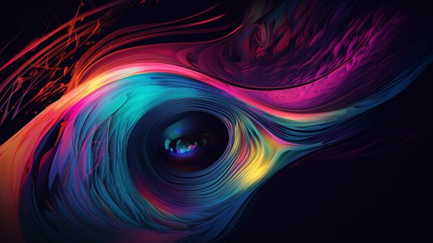 A colorful abstract background with a black background and a black background.