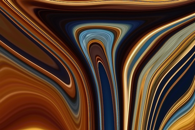 a colorful abstract background with a blue and orange swirls.