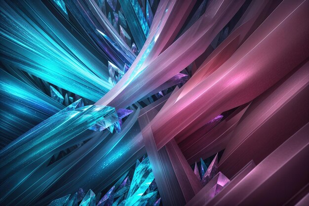 Photo a colorful abstract background with a blue and pink design.