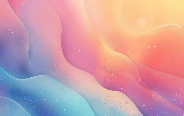 A colorful abstract background with a blue pink and purple gradient