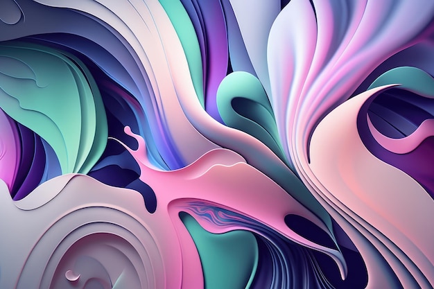 A colorful abstract background with a blue and purple background.