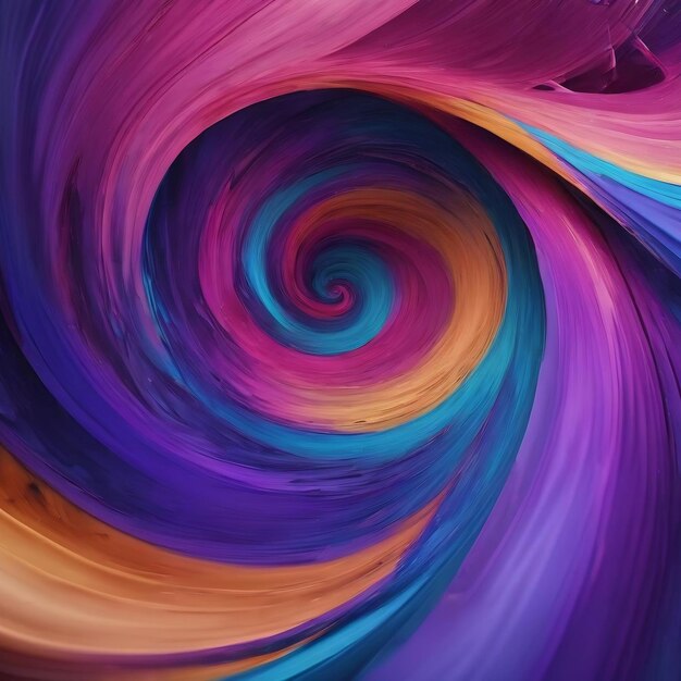 A colorful abstract background with a blue and purple swirl