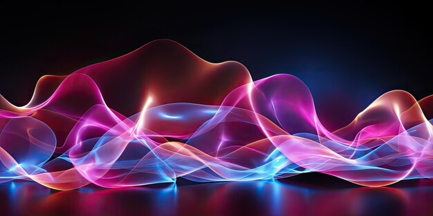 a colorful abstract background with a colorful light and a colored led light.