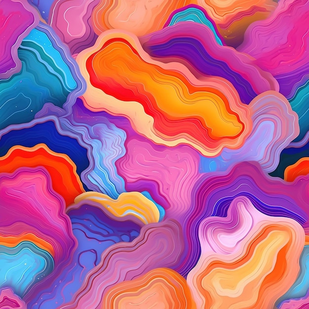 A colorful abstract background with a colorful pattern.