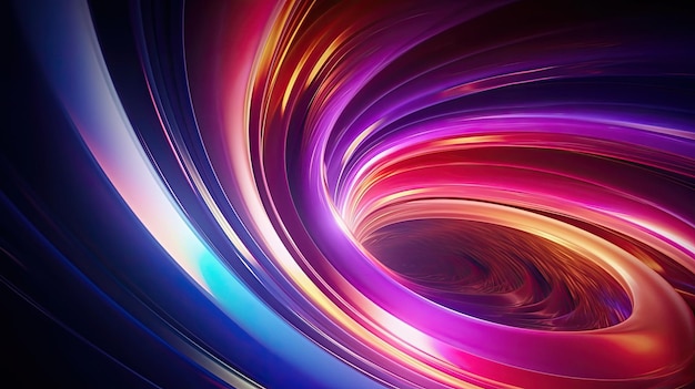 A colorful abstract background with a colorful swirl.