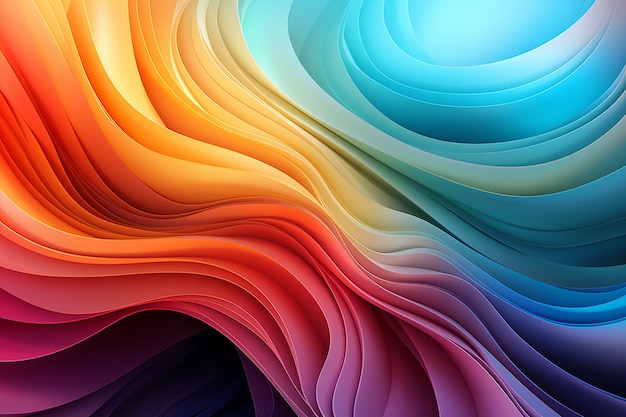 a colorful abstract background with the colors of the rainbow