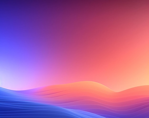 A colorful abstract background with the colors of the sunset.