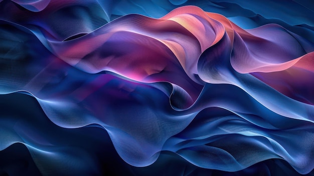 A colorful abstract background with flowing lines and curves