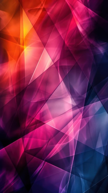 A colorful abstract background with a geometric design