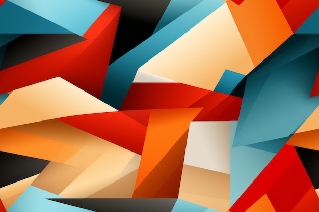 a colorful abstract background with many different shapes