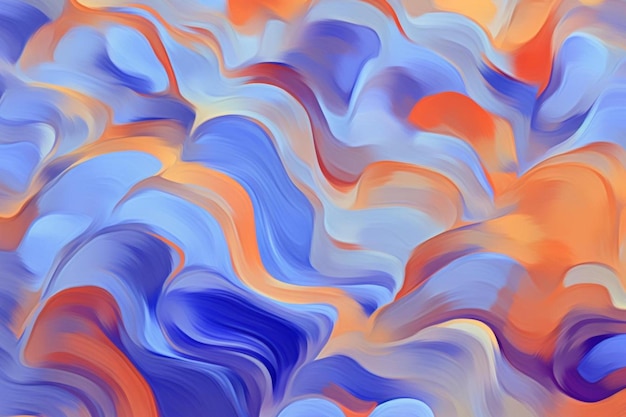 A colorful abstract background with a pattern of blue, orange, and pink colors.