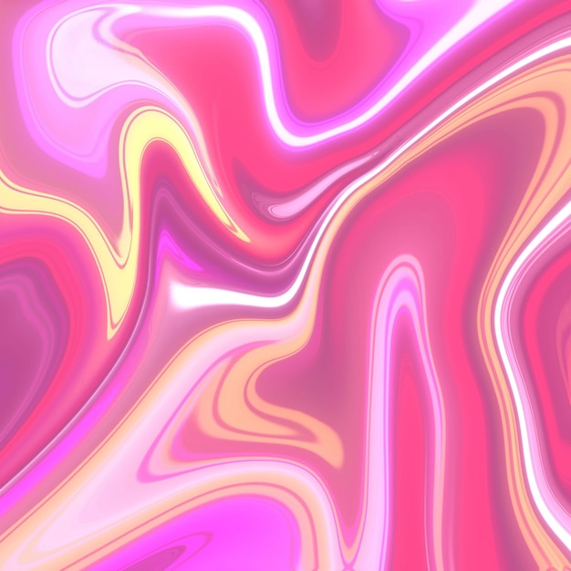 A colorful abstract background with a pink and orange swirls.