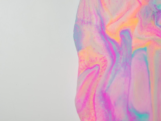 Красочный абстрактный фон с отпечатками пальцев пластилина.