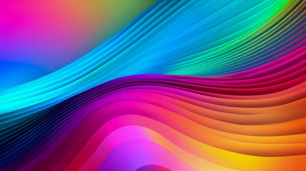 Colorful abstract background with a rainbow background.