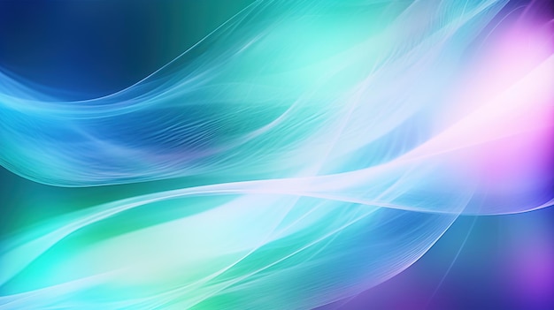 A colorful abstract background with a rainbow colored wave.