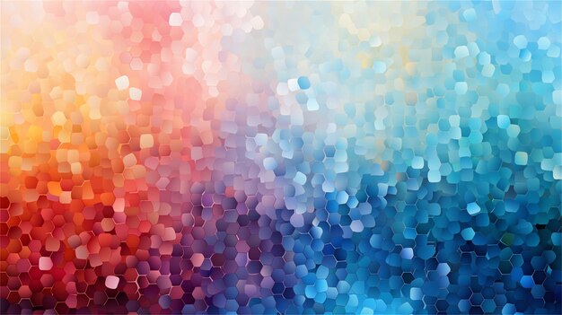 Colorful abstract background with squares Vector illustratio