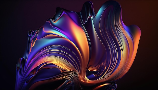 A colorful abstract background with a swirl of colors.