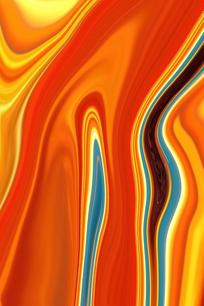 A colorful abstract background with a swirl of orange, blue, and yellow colors.