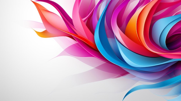 colorful abstract background with swirls of different colors