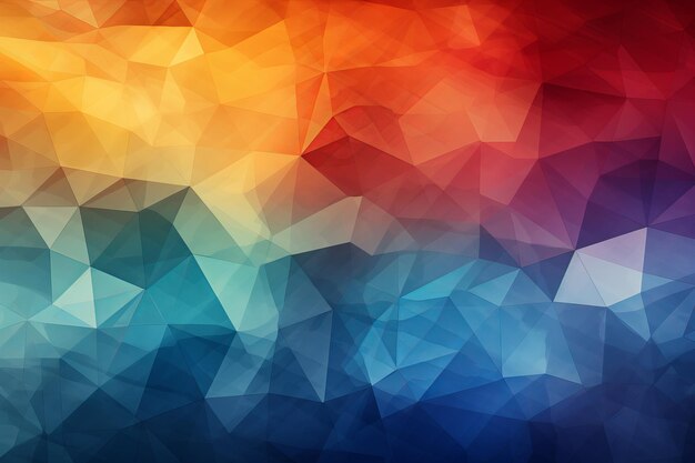 colorful abstract background with triangles