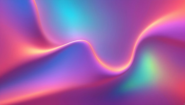 a colorful abstract background with a wave that is colored with purple and green