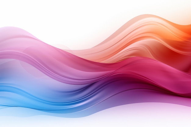 colorful abstract background with waves of different colors