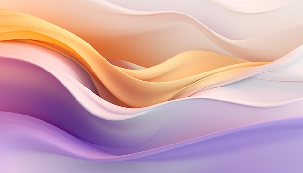 Colorful abstract background with waves