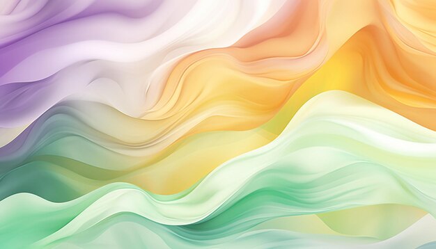 Colorful abstract background with waves