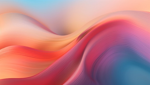 Colorful abstract background with waves