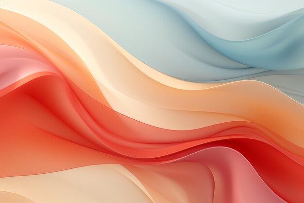 A colorful abstract background with waves