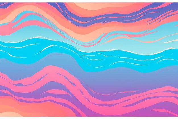 a colorful abstract background with waves