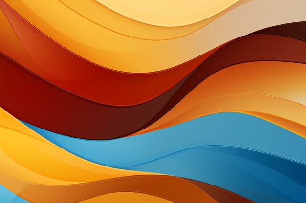 A colorful abstract background with wavy lines