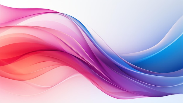 colorful abstract background with wavy lines