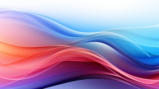 colorful abstract background with wavy lines