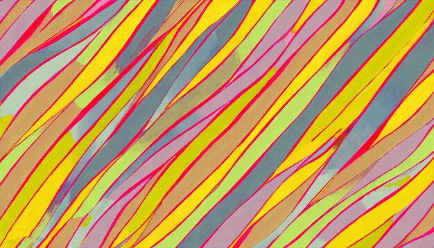 Colorful abstract background with wavy shapes