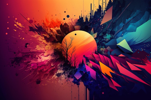 colorful abstract background