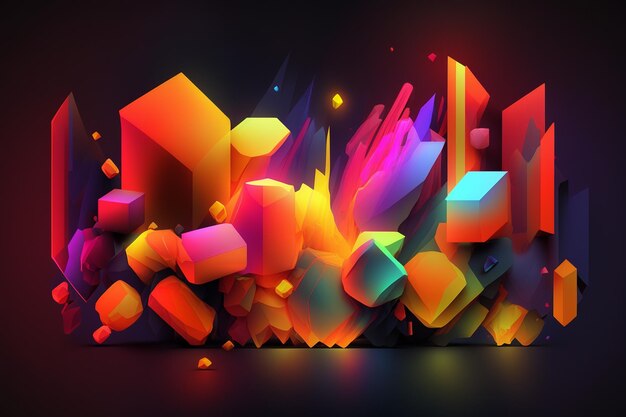 Colorful abstract background